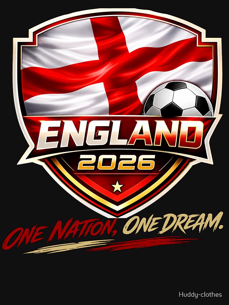 Come On England | England Football Pride | English Soccer Fan Shirt by Huddy-clothes