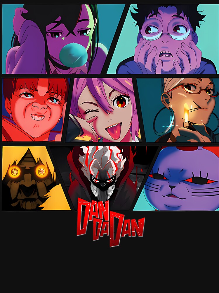 Cool Shonen Manga Anime DandaDan For Kids, For Boys, Gift For Anime Fan by ChicArtpepper