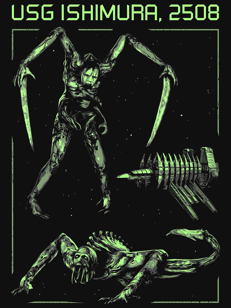 Dead Space USG Ishimura Necromorph by Power Up Prints