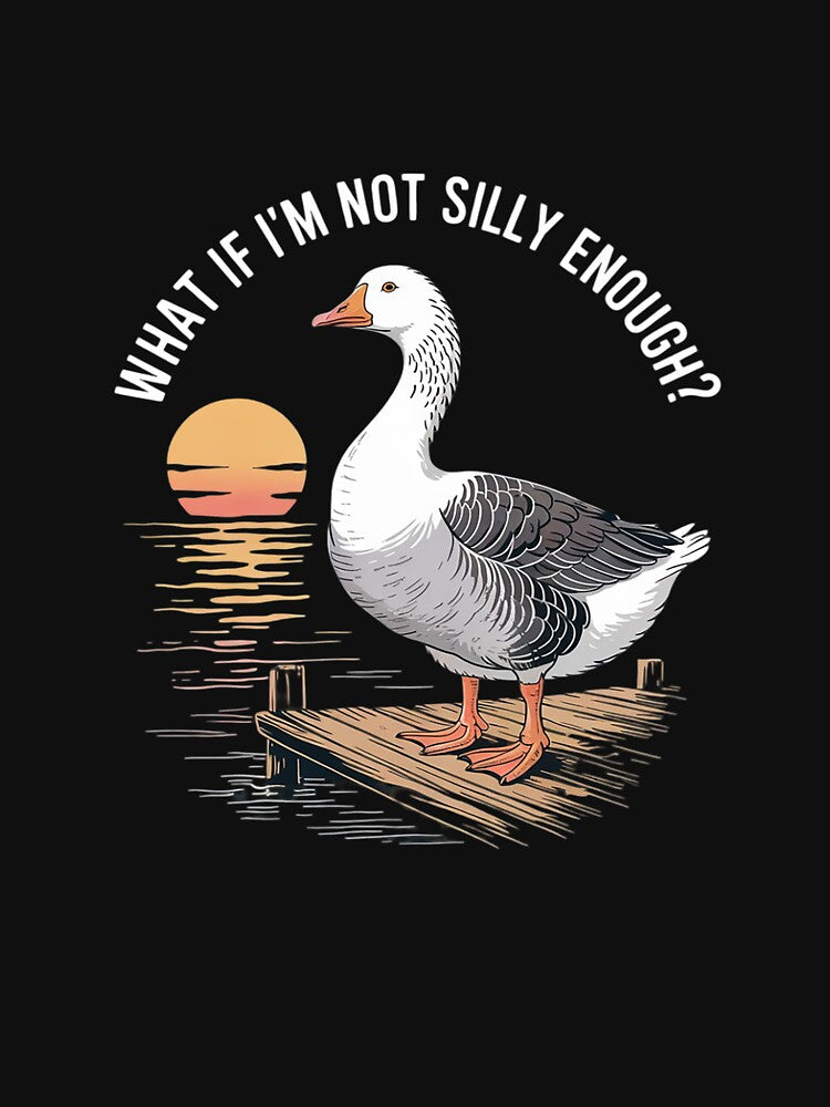 What If I'm Not Silly Enough Goose Duck MEME Duck by Belkisallen