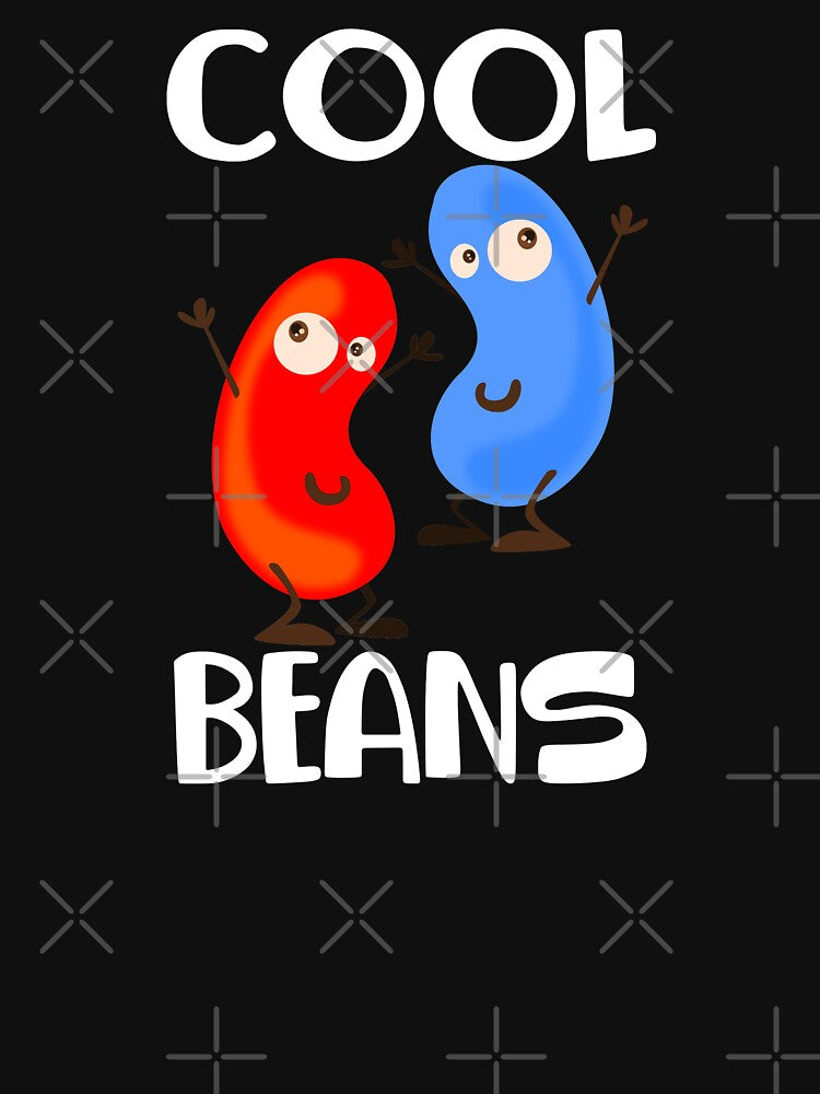 Cool Beans Funny T-shirt by ravishdesigns
