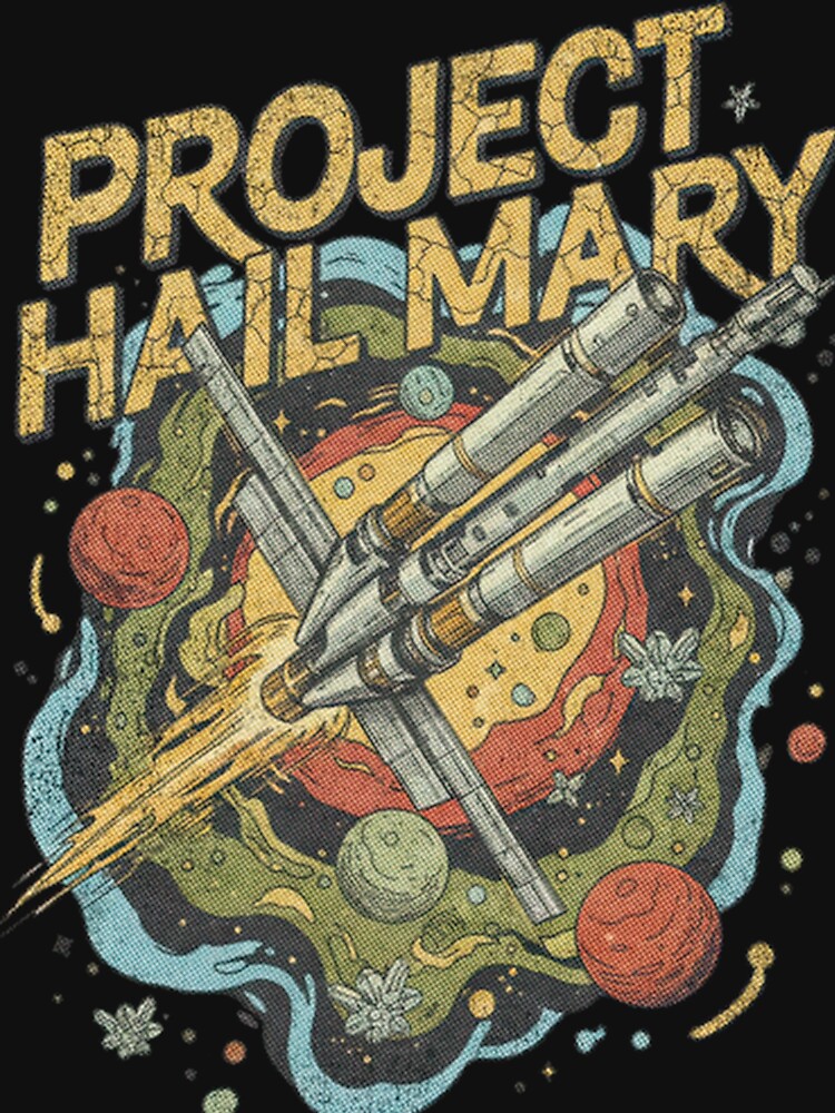 Rocky Alien Quotes Shirt, Project Hail Mary Funny Sci-Fi Meme Tee by LBERRA