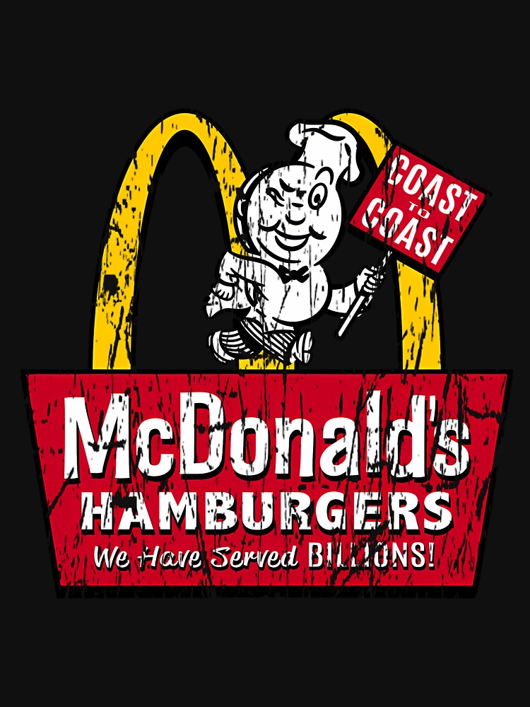 Vintage Mcdonalds Sign by AmbroseLarson