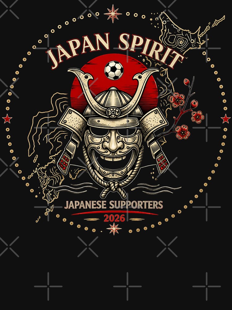 Copy of Japan Spirit Samurai Football Supporters 2026 Shirt | Japanese Soccer Fan Graphic Tee by Inner Flame Studio