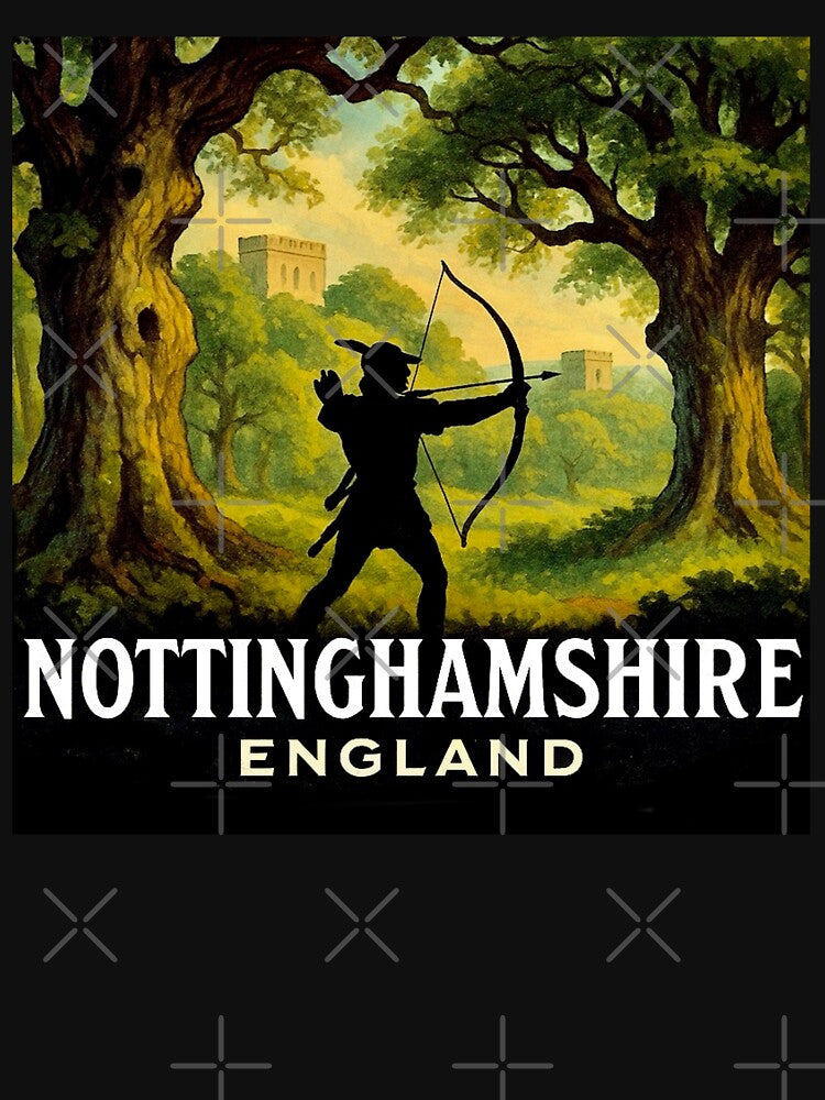 Robin Hood - Legend of Nottinghamshire by Myra365Art
