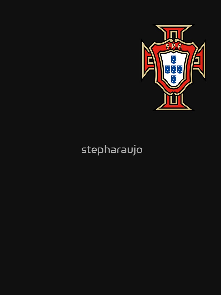 Portugal Soccer Logo T-Shirt by stepharaujo