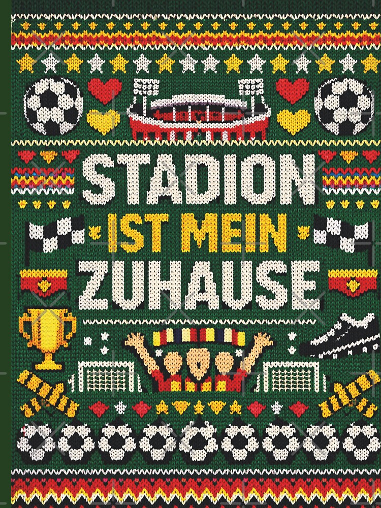 Stadium Is My Home - Cool Football Knitting Pattern by Mauswohn