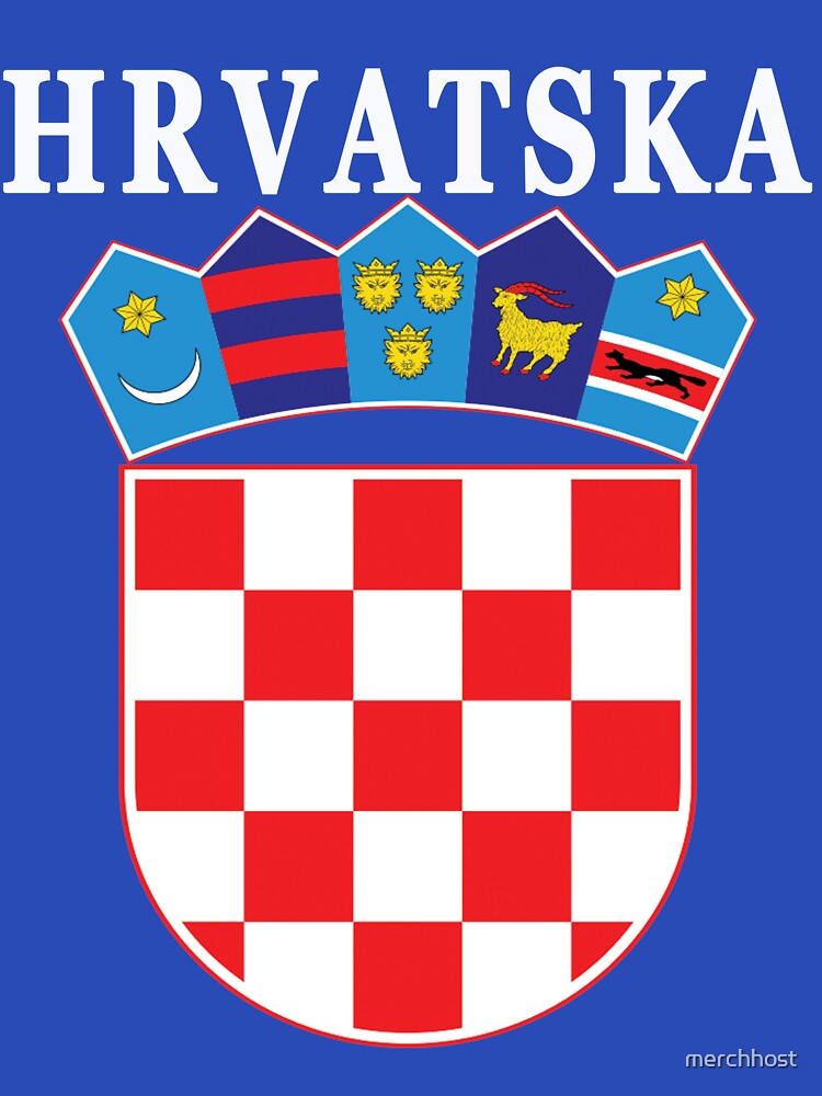 Croatia Hrvatska Deluxe National Jersey by merchhost