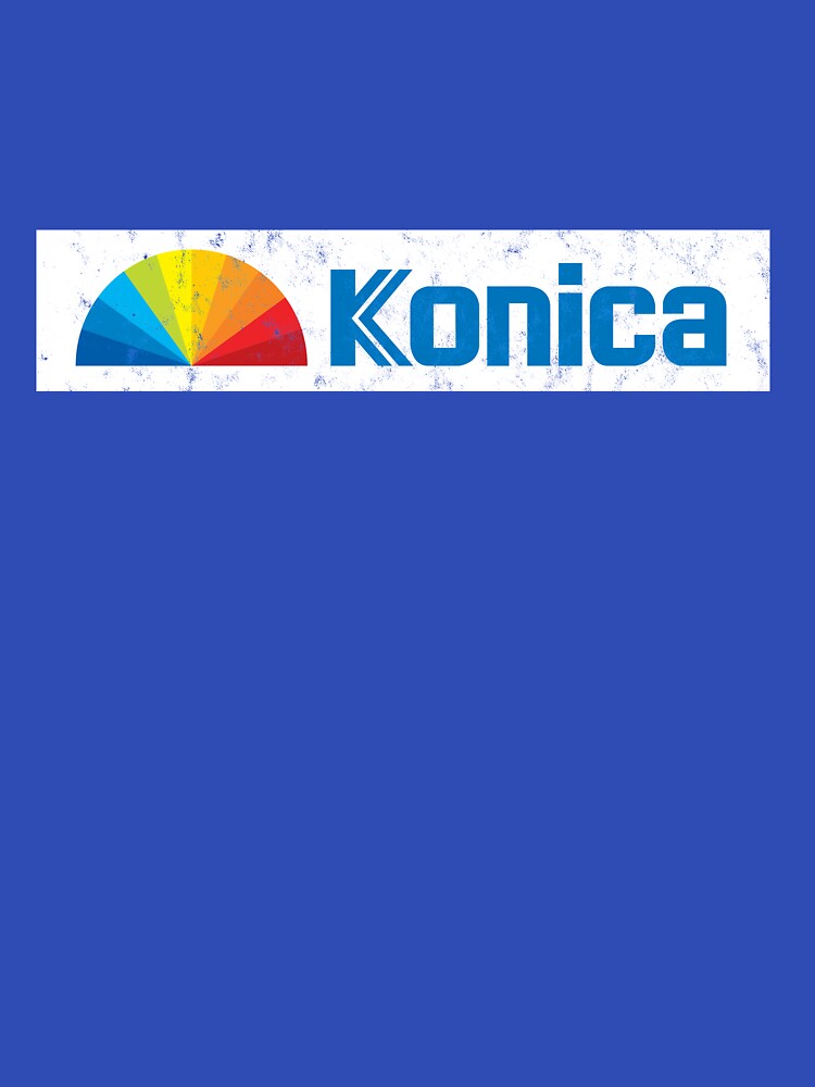 Old Retro Vintage Konica Logo by neilcooperphoto