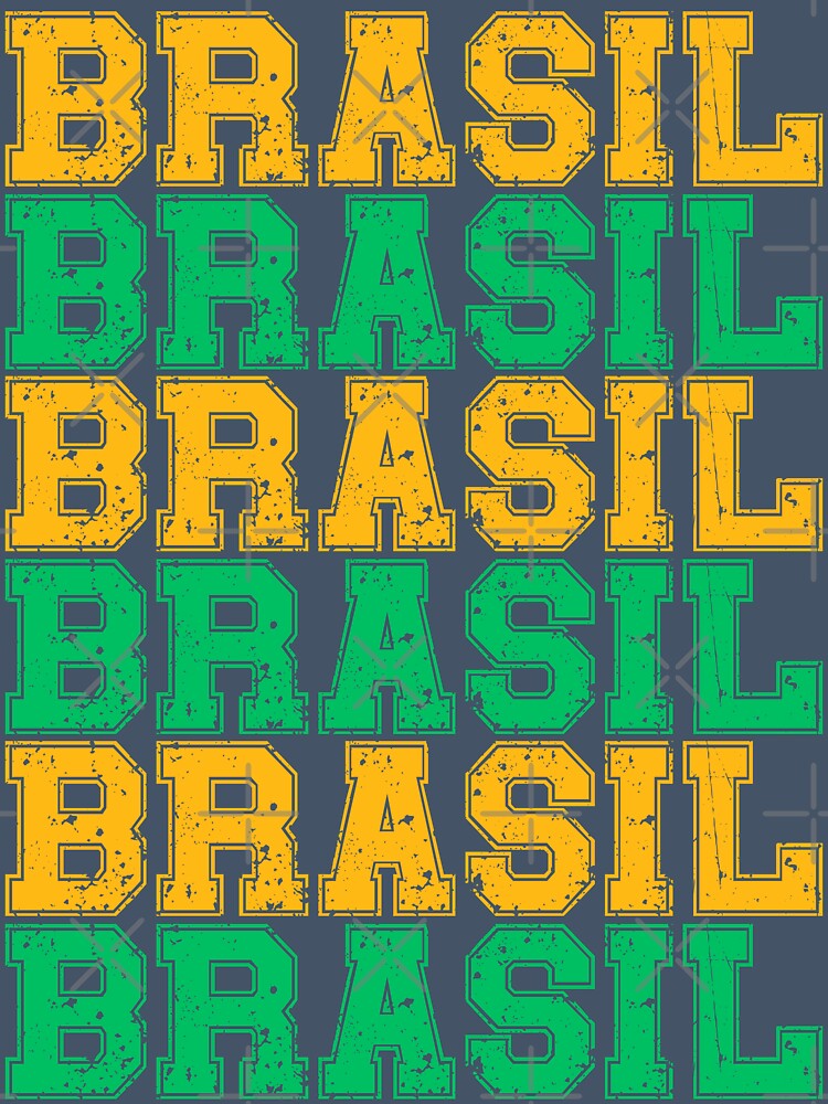 Vintage Team Brasil Flag Soccer Fan 2026 by legendaryskins