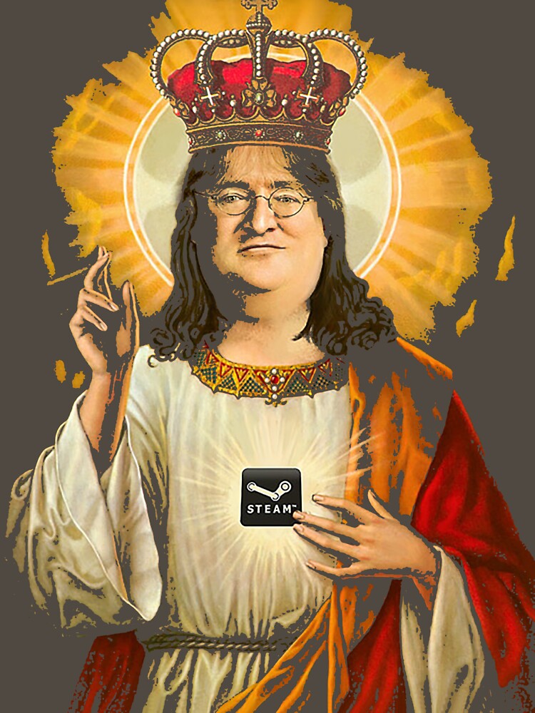 Our Lord Gaben T-Shirt by MasterCasual