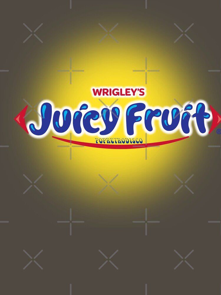 Juicy Fruit Aussie chewing gum vintage retro By PopRetroDisco by popretrodisco