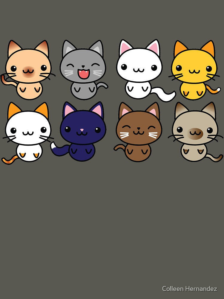 Cute Kitty Cats by Colleen Hernandez