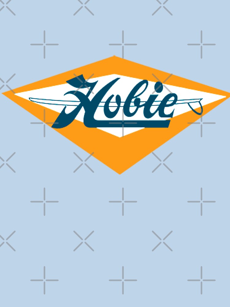 Vintage sixties retro surf art logo Hobie by Kludoman