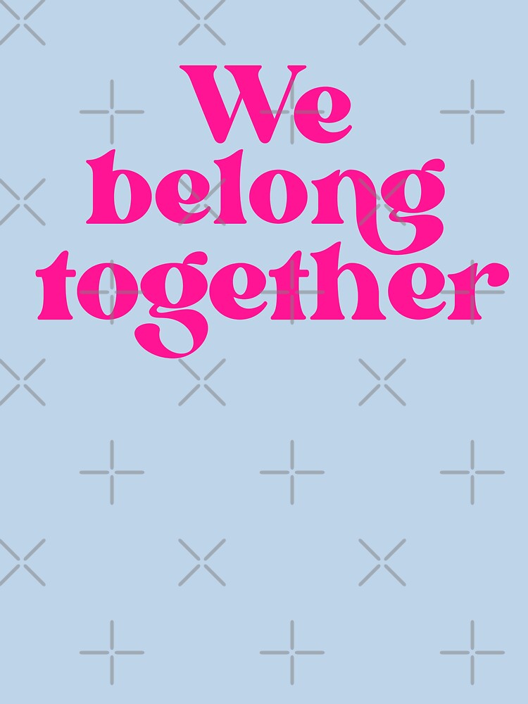 Together Together Pink Retro Typography by eMKa82