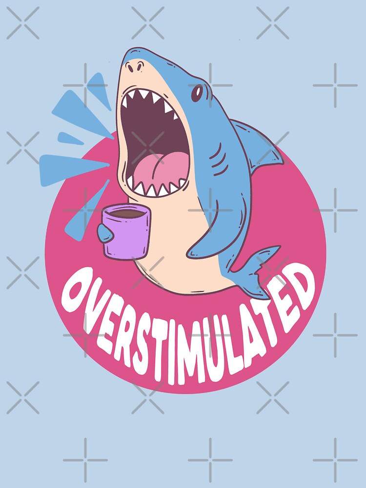 Overstimulated Shark by Jess.a.creates