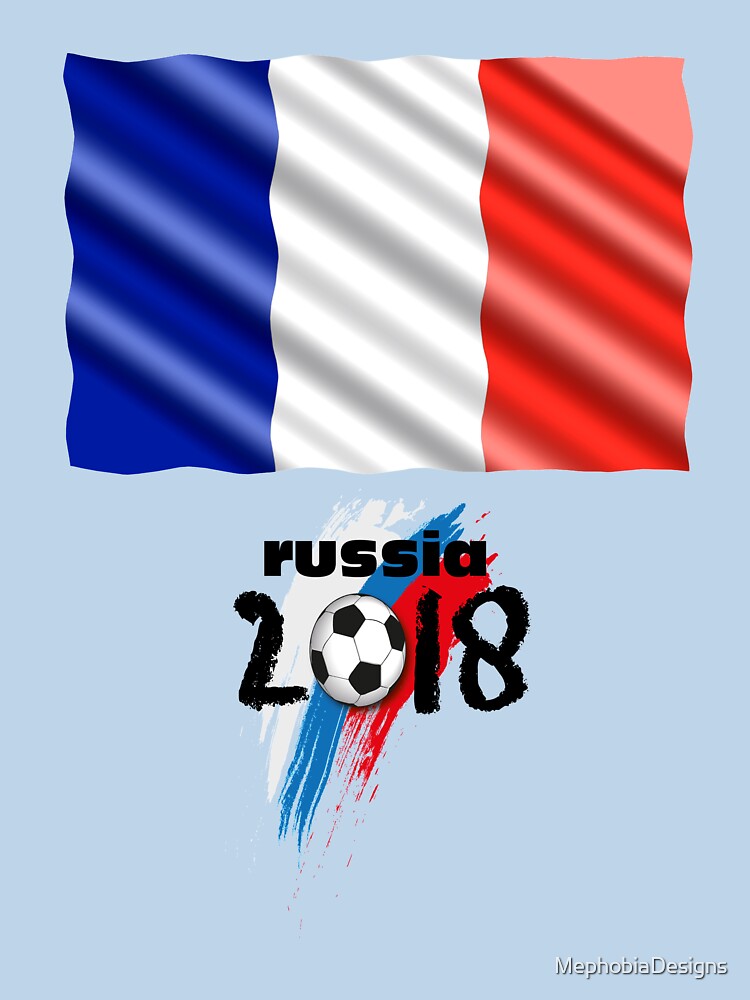 Unique Soccer World Football France 2018 Cup by MephobiaDesigns
