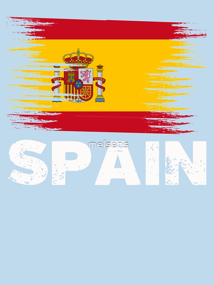 Spain - Spanish Flag Art | Sports Soccer Football Gift by melsens