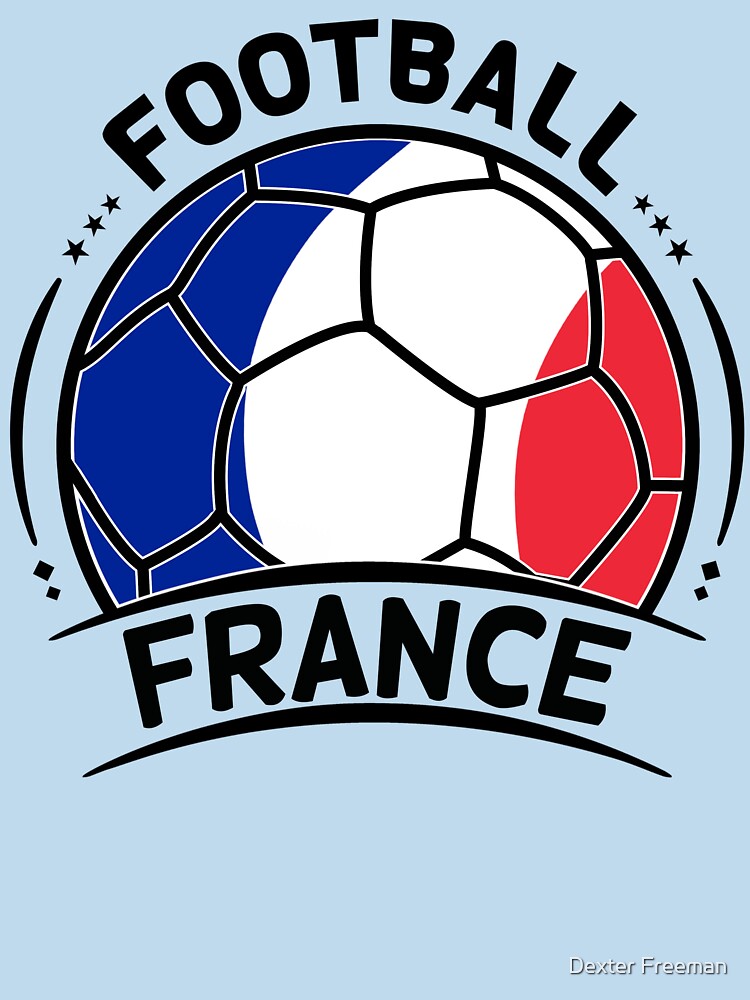 France Soccer Team 2022 France Flag Inside a Soccer Ball for Football Fans by Dexter Freeman