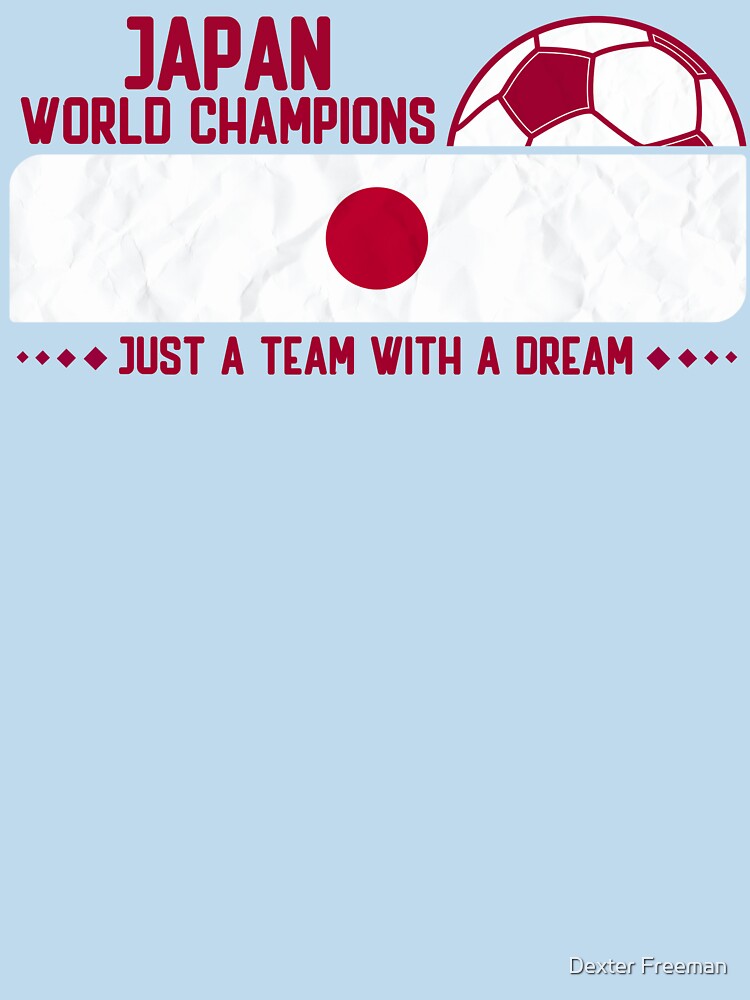 Japan Soccer Team for Football Fans and Soccer Lovers by Dexter Freeman