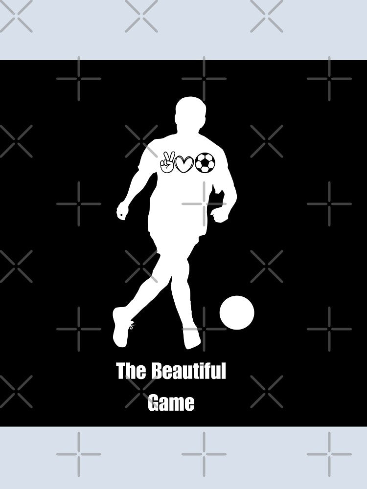 Elegance in Play: Football Silhouette by RetroRover