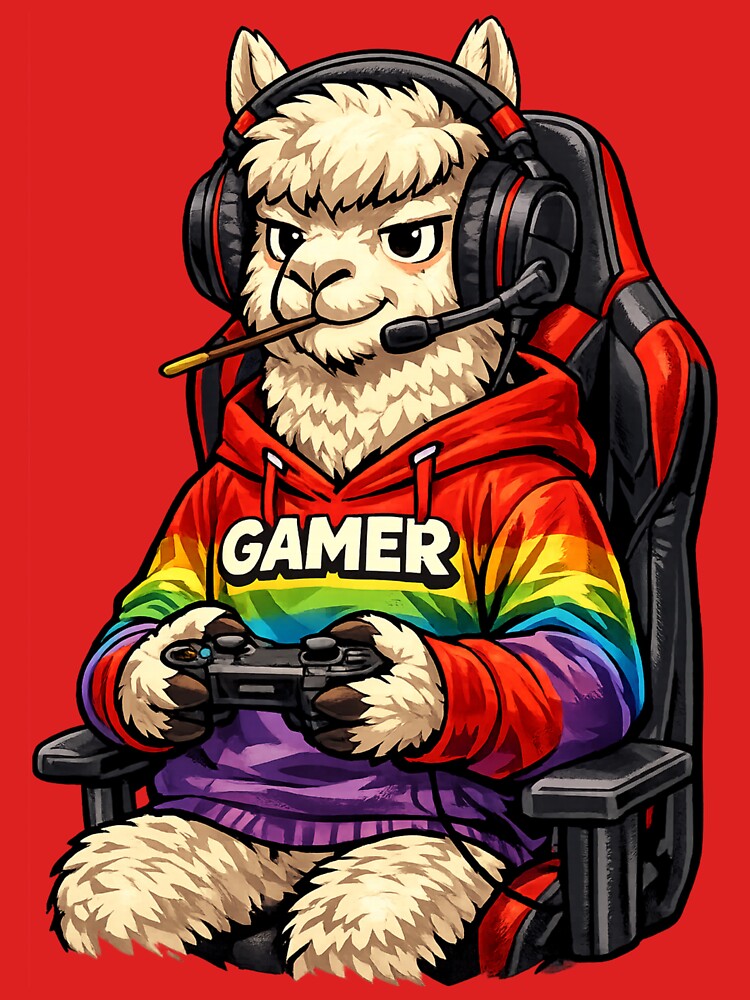 Gamer Alpaca by Niesi2902