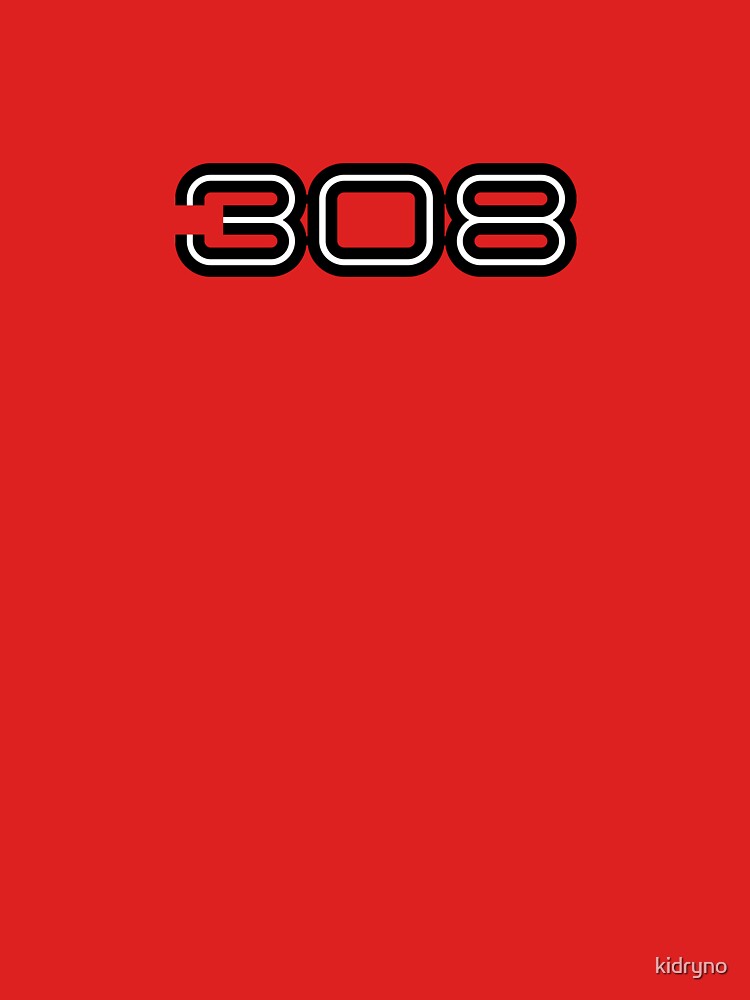 Ferrari 308 by The Turd Furgusson Shirt Shop
