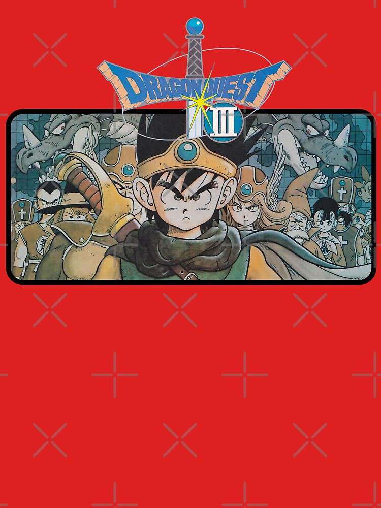 Dragon Quest 3 Famicom Cover Art by luscastore