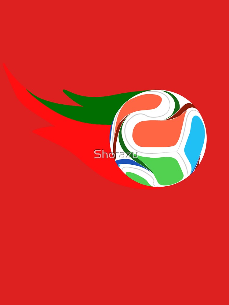 Portugal Flaming Soccer Ball – World Cup 2026 by Shorazu