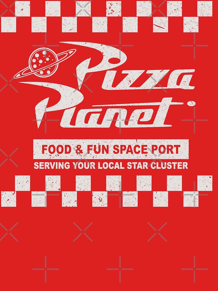 Pizza Planet by Alema Art