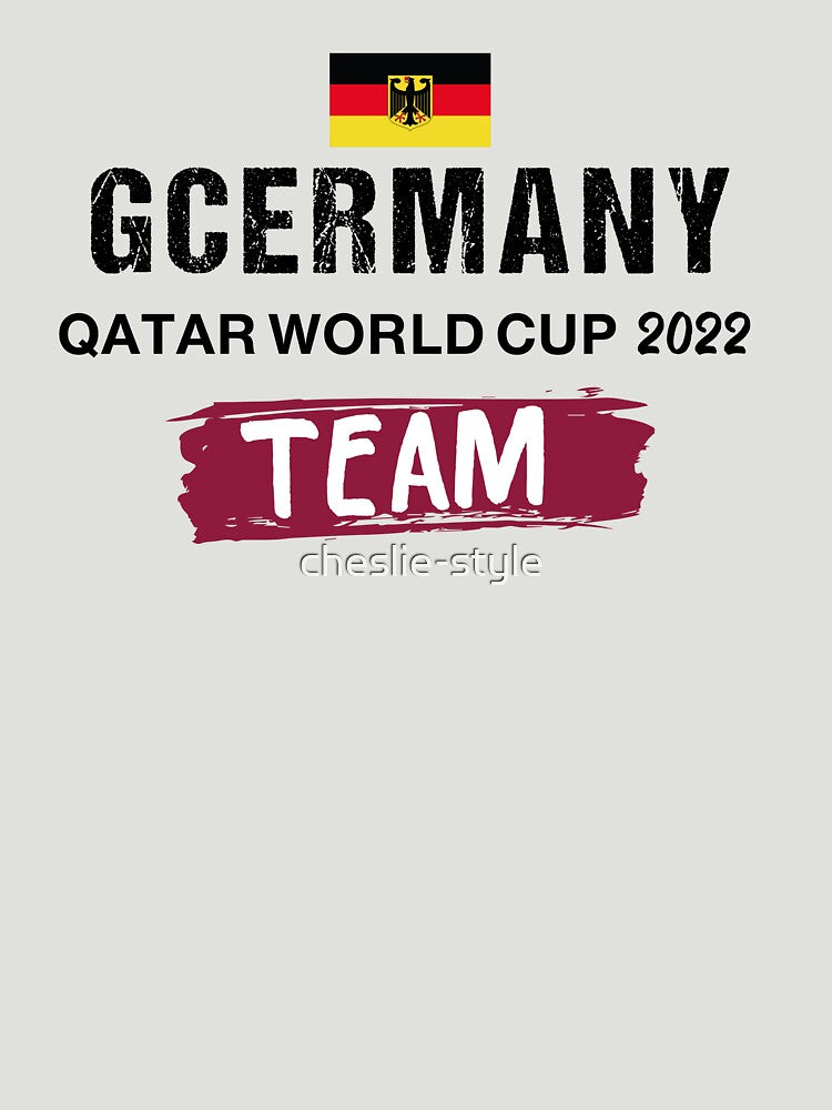 GERMANY  World Cup Football Soccer fan Qatar 2022 by cheslie-style
