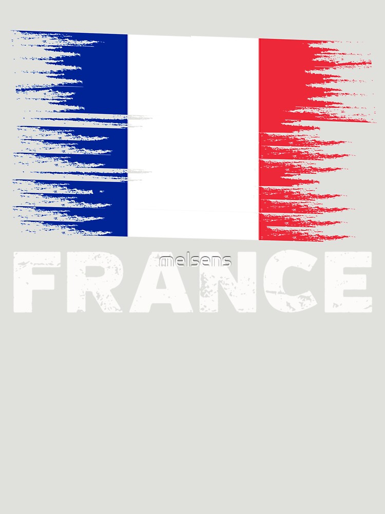 France - French Flag Art | Sports Soccer Football Gift by melsens