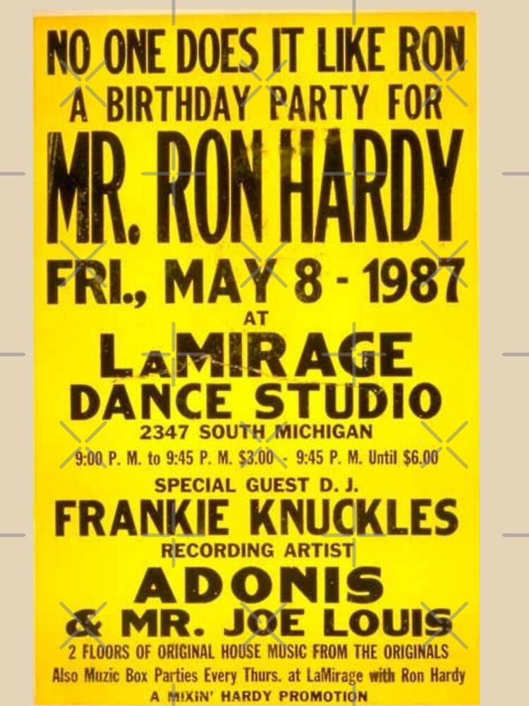 Ron Hardy House Music Legend by Tribal Uprising Inc