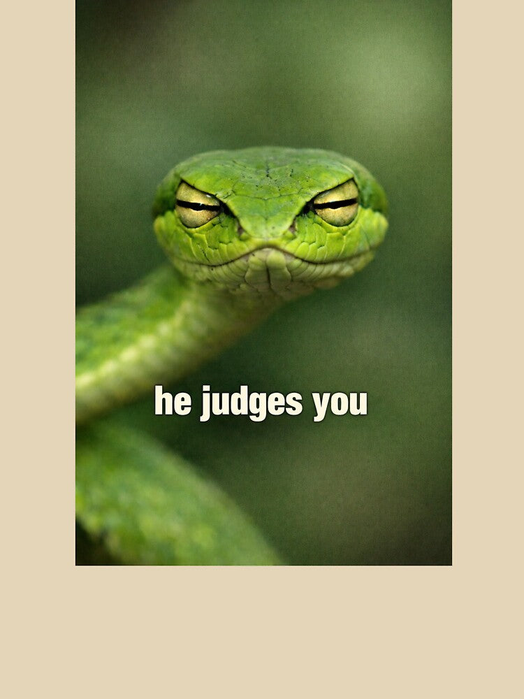 Judgy Snek judges you by MilkingChickens