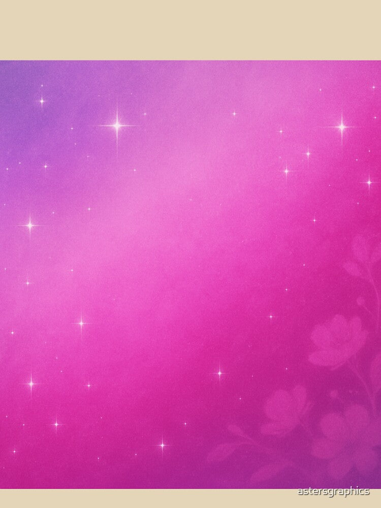 Pink Purple Sparkle Gradient Background – Dreamy Aesthetic Pastel Glow by astersgraphics