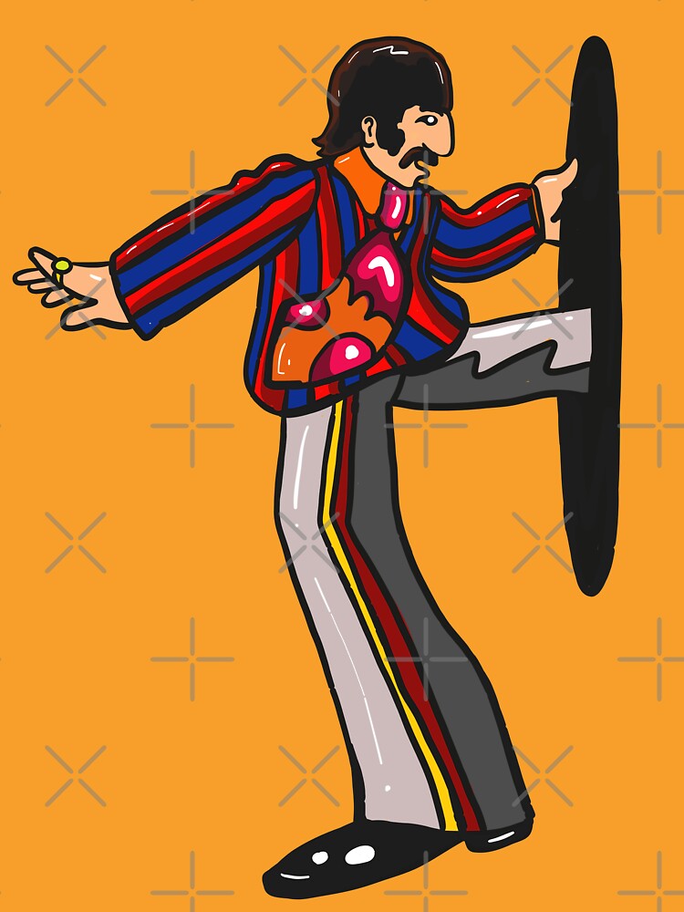 Cartoon Ringo Submarine Character with Hole by Kludoman