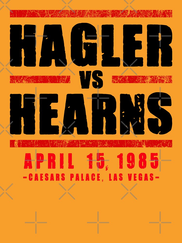 Hagler vs Hearns April 15, 1985 Vintage Boxing - Retro Boxing by Woops-official