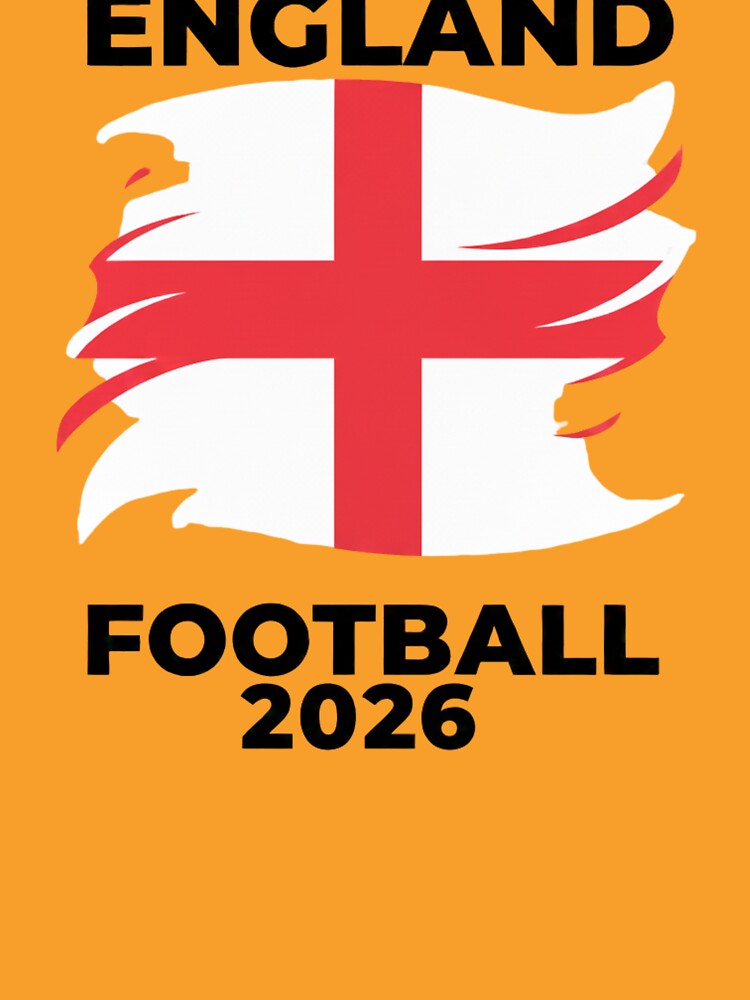 ENGLAND Football Pride 2026 – St George Cross Abstract Art. by printeGear