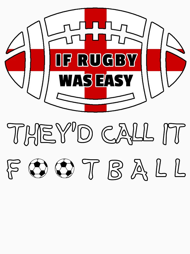 If rugby was easy they'd call it football (England, English) balls by SolidEarthArt