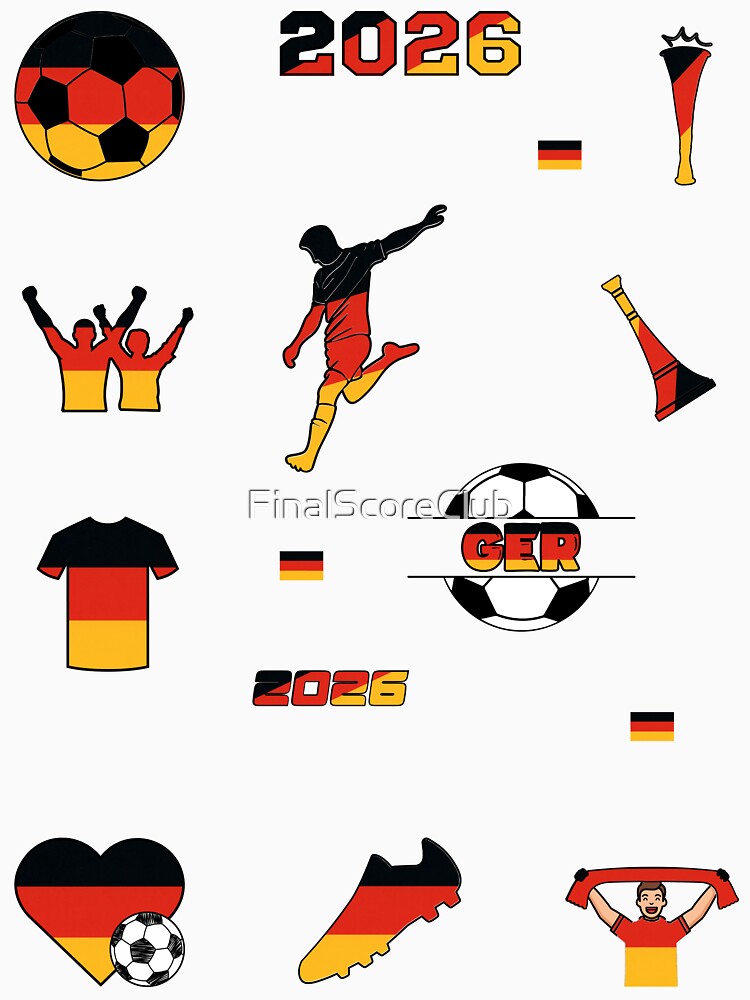 Germany 2026 Soccer Collection by FinalScoreClub