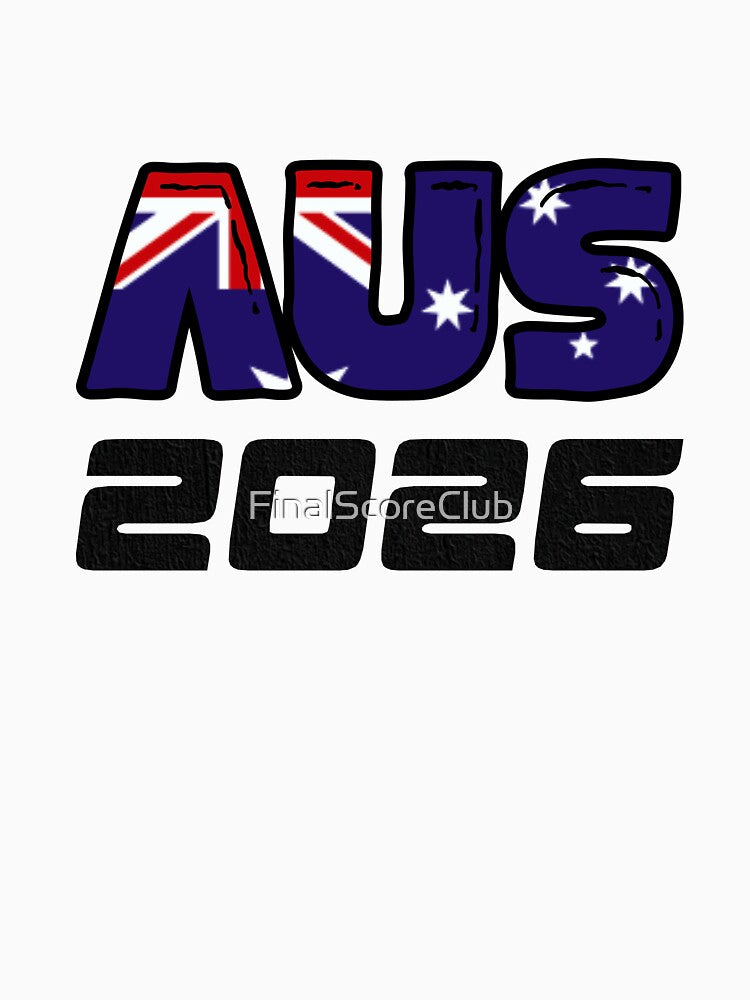 Australia AUS 2026 Design by FinalScoreClub