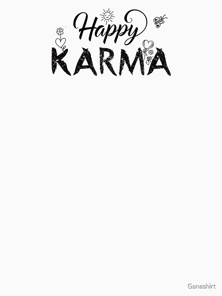 Happy Karma - Yoga Woman by Ganeshirt
