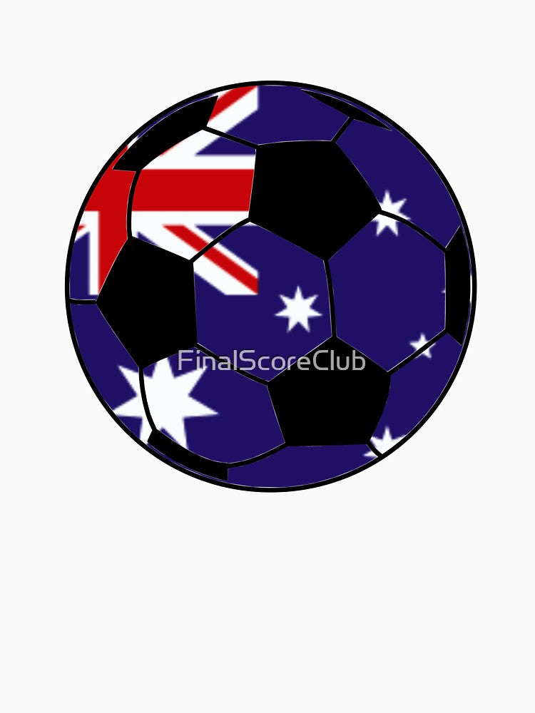 Australia Flag Soccer Ball by FinalScoreClub