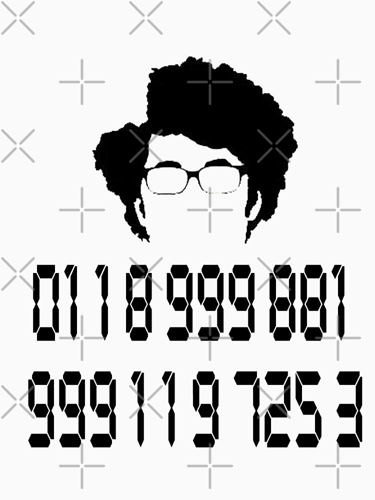 IT Crowd Emergency Services Number by CSDesignandGift