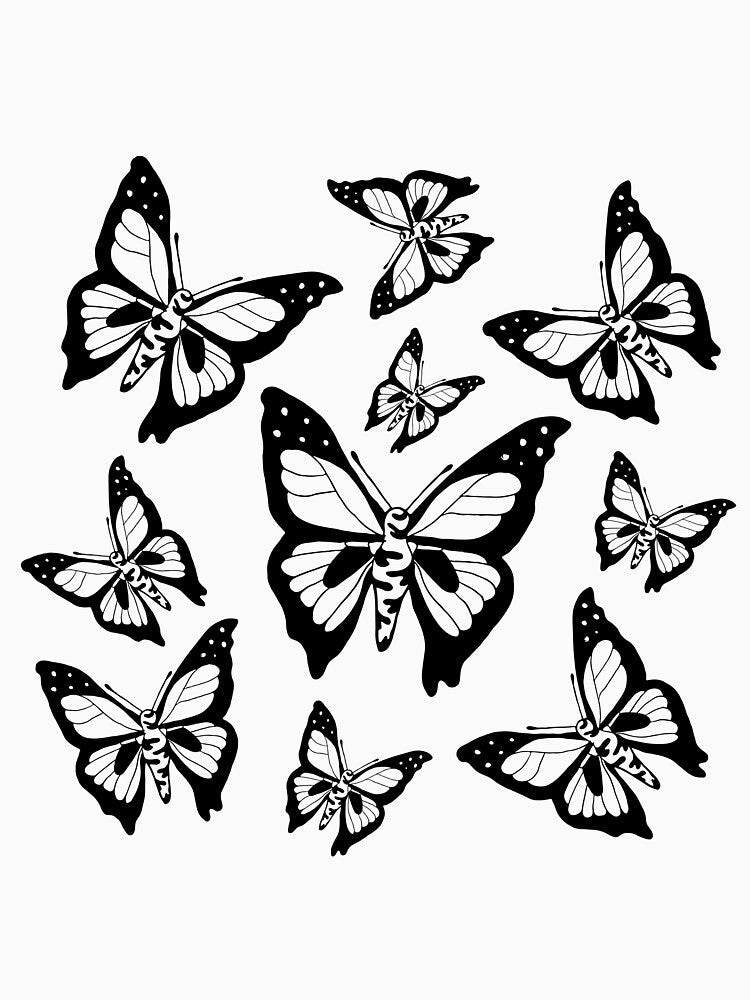 butterfly aesthetic ink by ilustra-ink