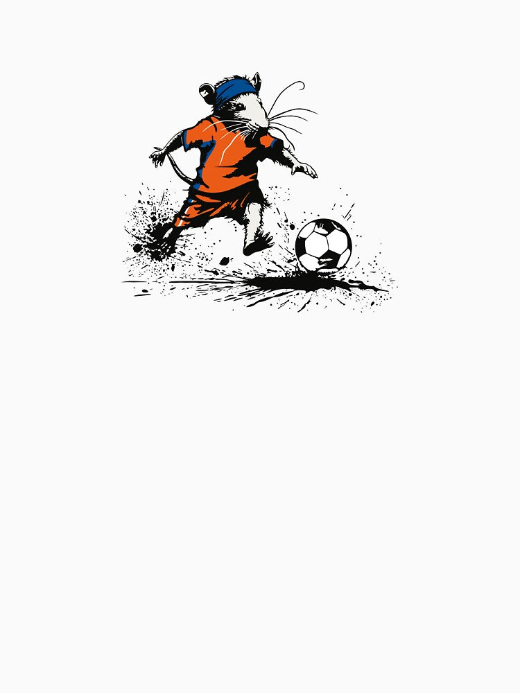 Kickin´Rat: Football fan (Netherlands jersey) by flamenco-verde