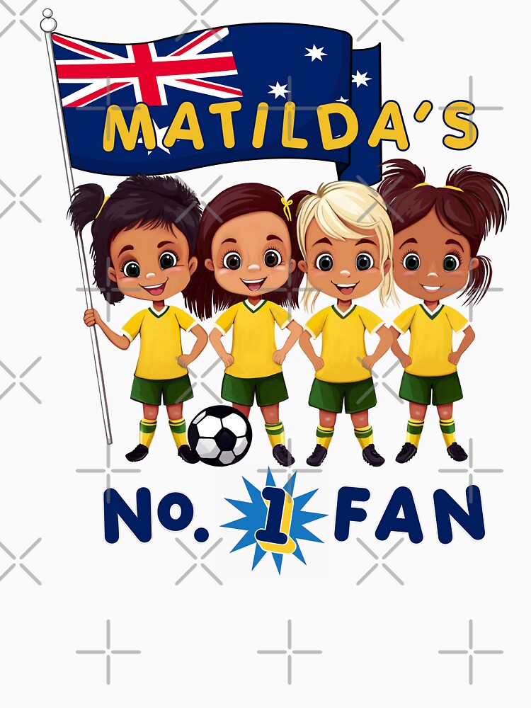 Matilda’s Australian soccer team fan design by FunkiFish