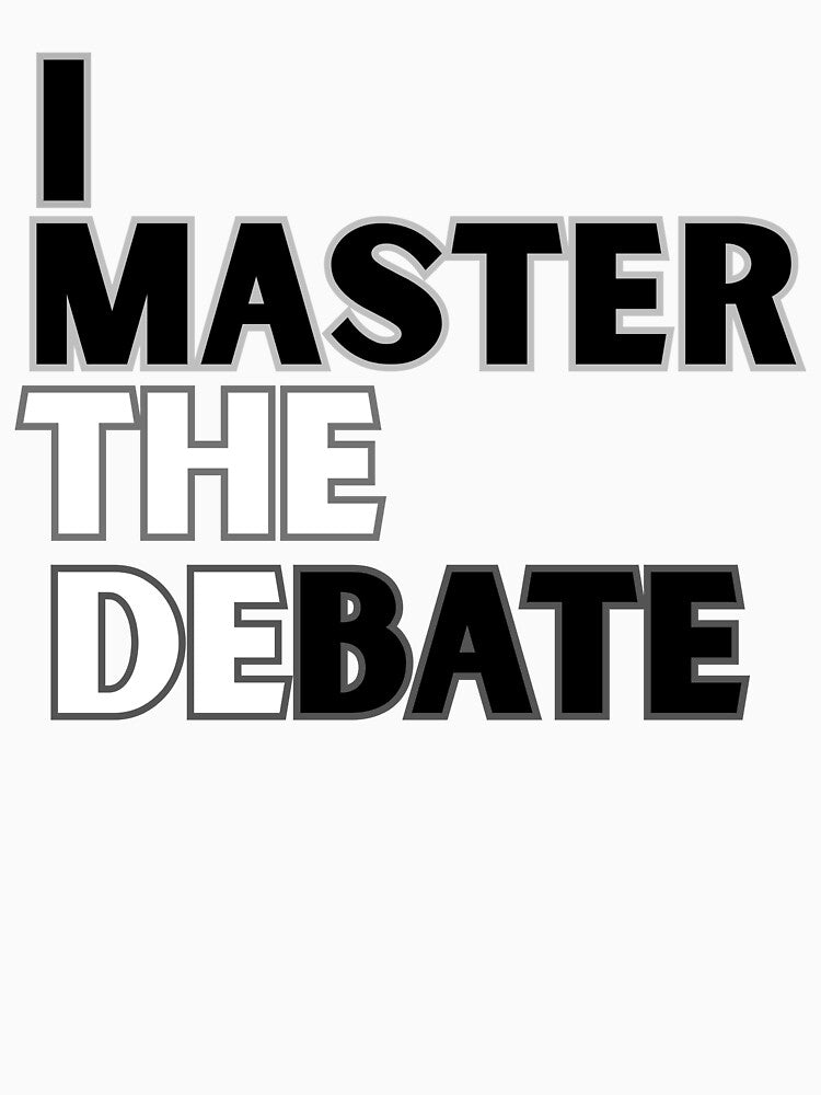 Debating like a pro by JoezCreations