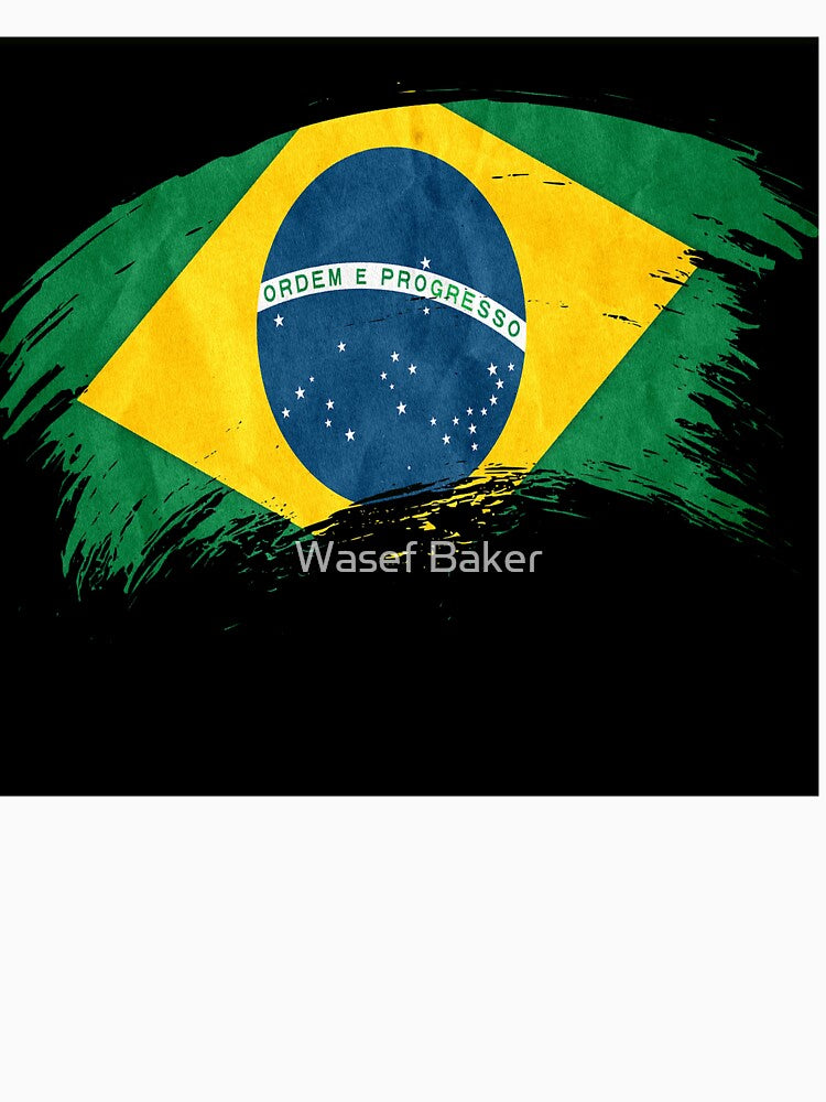 Brazil football team world cup by Wasef Baker