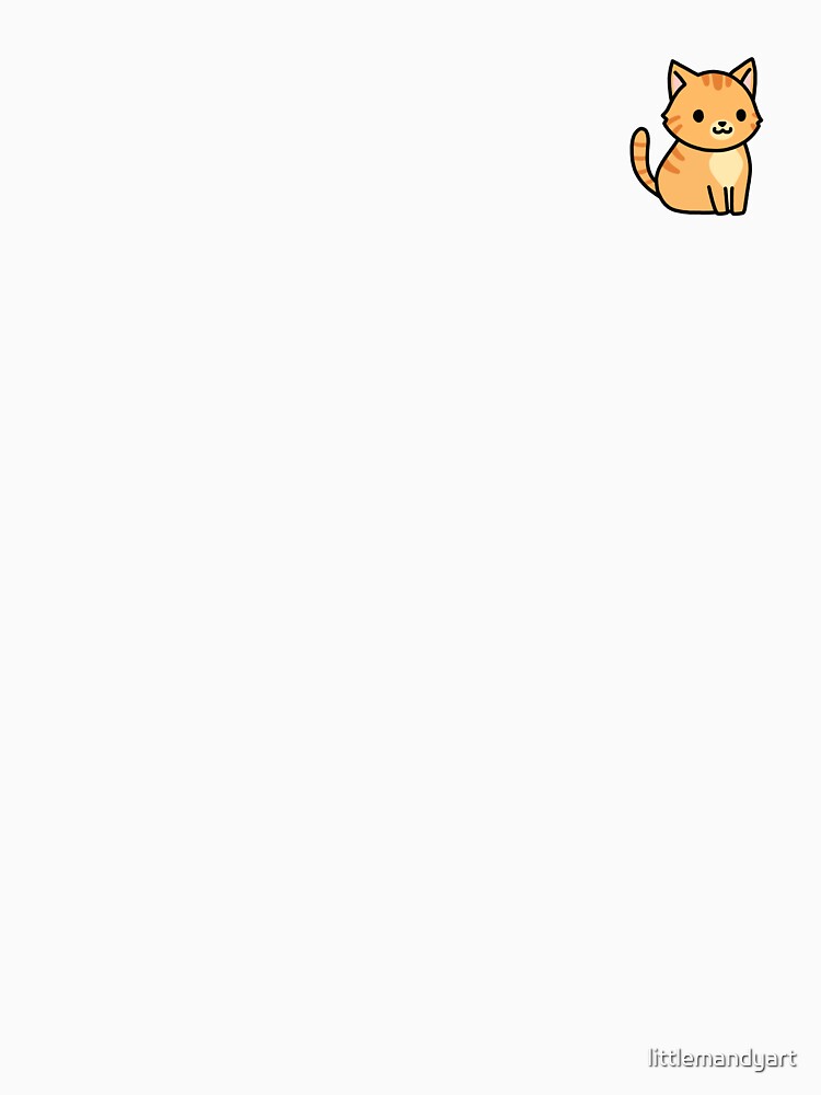 Orange Tabby Cat by littlemandyart